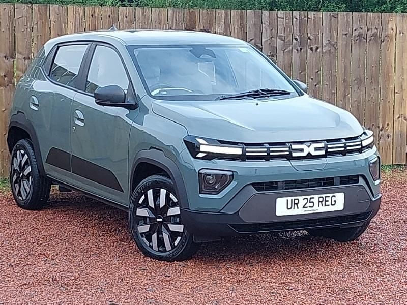 Metallic khaki New 2025 Dacia Spring Expression Hatchback | £11,998 (Fair price) - Image 1/4