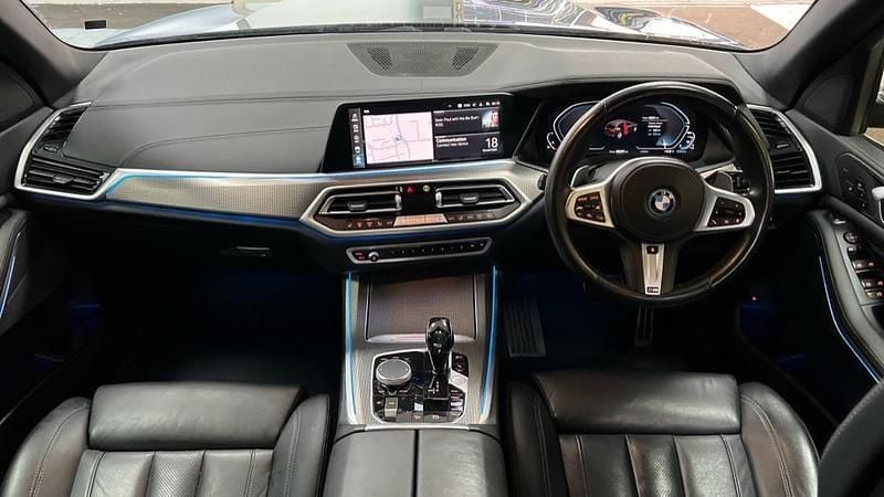 Used BMW X5 M Sport 394 HP (289 kW) 2021 Arctic grey SUV