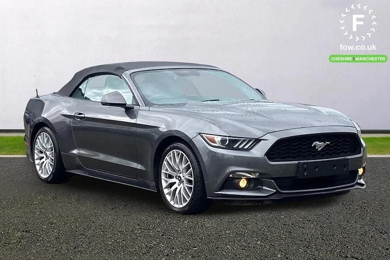 Used Ford Mustang Convertible 317 HP (233 kW) 2017 Grey Cabriolet
