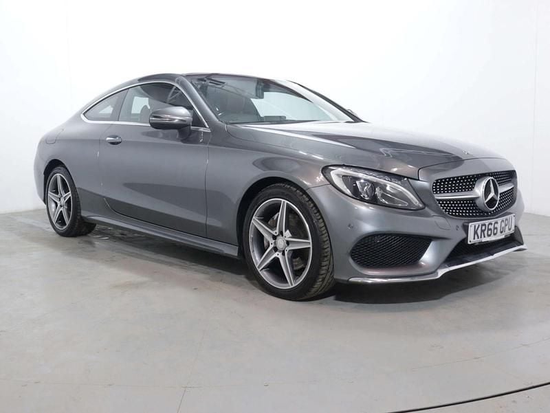 Grey Used 2016 Mercedes C220 AMG Line Premium Coupe | £15,800 (Fair price) - Image 1/1