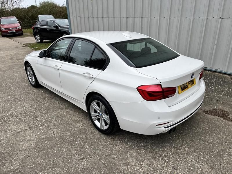 Used BMW 320 Sport Line 2016 White Sedan