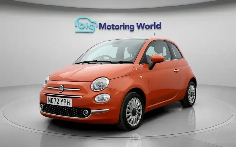 Used Fiat 500 Dolcevita 69 HP (50 kW) 2022 Orange Hatchback