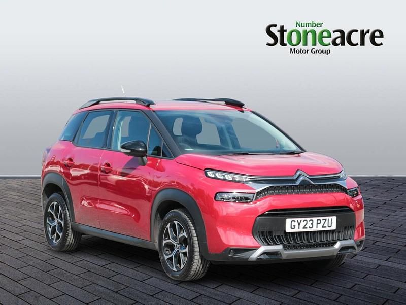Red Used 2023 Citroën C3 Aircross PureTech SUV | £11,997 (Good price) - Image 1/4