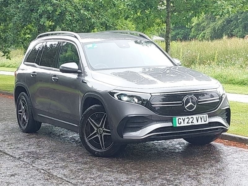 Grey Used 2022 Mercedes EQB350 AMG line SUV | £23,498 (Fair price) - Image 1/4