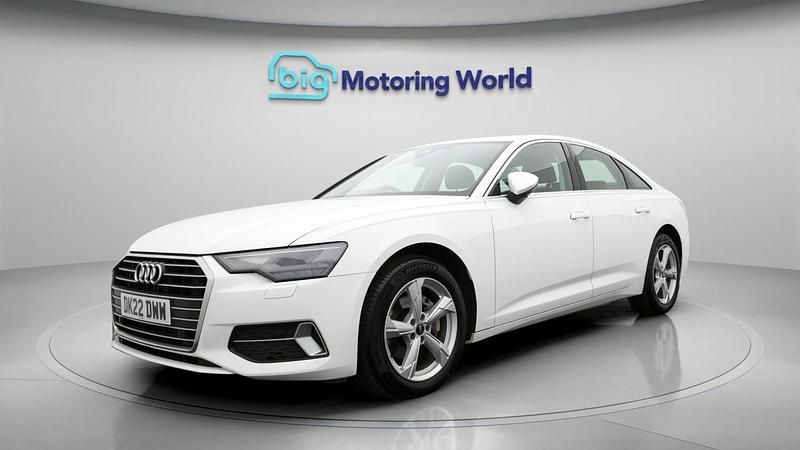 Used Audi A6 Sport 204 HP (150 kW) 2021 White Sedan