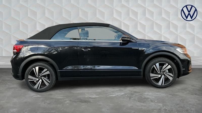 Used VW T-Roc Cabriolet R-line 147 HP (108 kW) 2025 Black Cabriolet