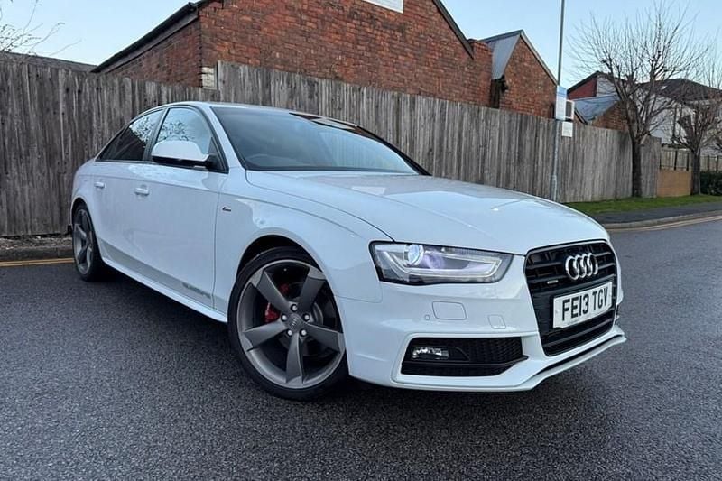 White Used 2013 Audi A4 Black Edition Sedan | £7,495 (Fair price) - Image 1/1