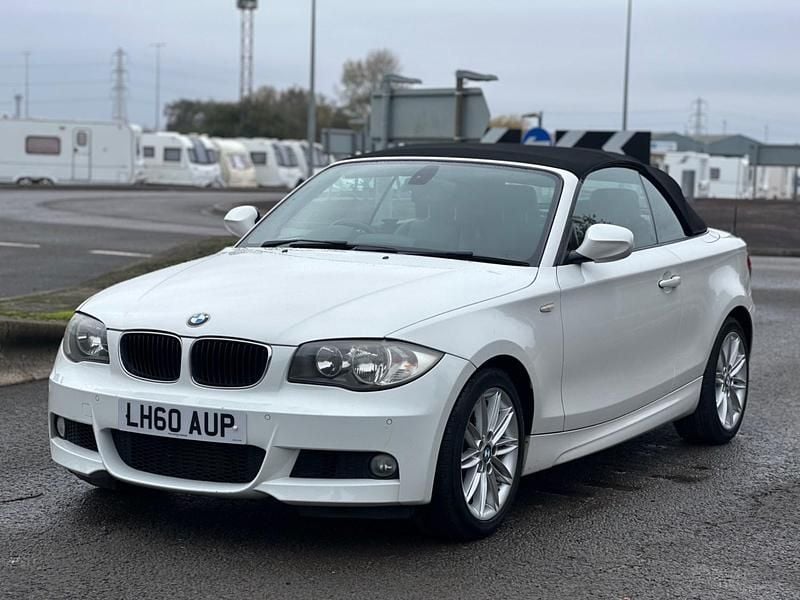 Used BMW 120 Cabriolet M Sport 2010 White Cabriolet