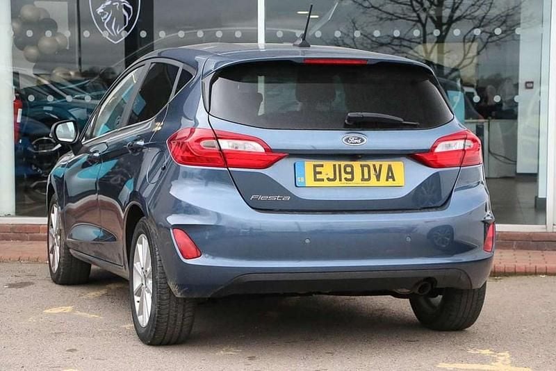 Used Ford Fiesta Titanium X 99 HP (72 kW) 2019 Blue Hatchback