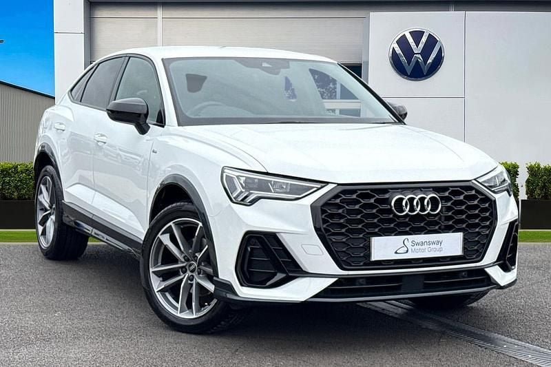 White Used 2023 Audi Q3 Sportback Black Edition SUV | £31,290 (Fair price) - Image 1/4