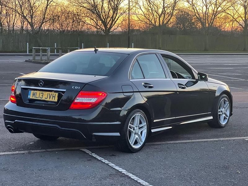 Used Mercedes C250 AMG 2013 Black Sedan
