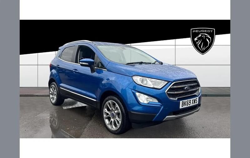 Used Ford Ecosport Titanium 125 HP (91 kW) 2019 Blue SUV