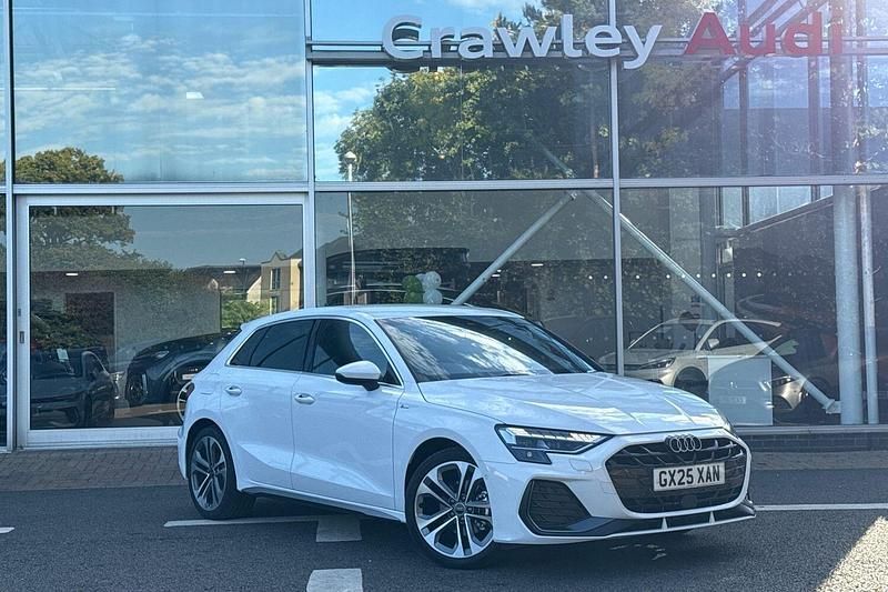 White New 2025 Audi A3 S-Line Hatchback | £29,990 (Fair price) - Image 1/4