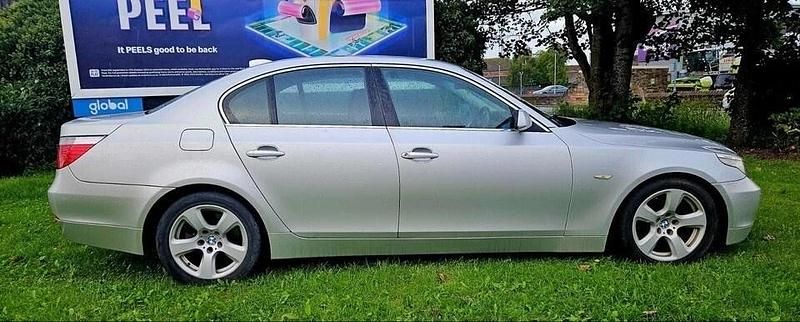 Used BMW 520 2006 Silver Sedan