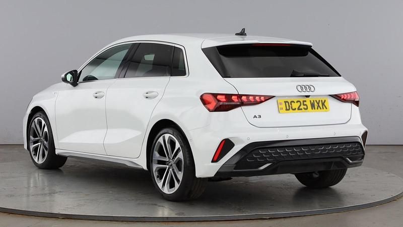 Used Audi A3 Sportback S-Line 2025 White Hatchback
