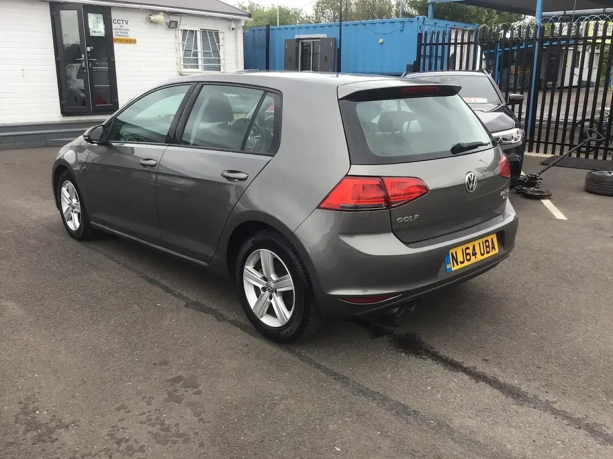 Used VW Golf VII Match 110 HP (80 kW) 2014 Grey Hatchback
