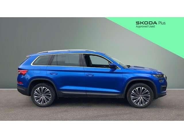 Used Skoda Kodiaq SE L Executive 150 HP (110 kW) 2023 Blue SUV