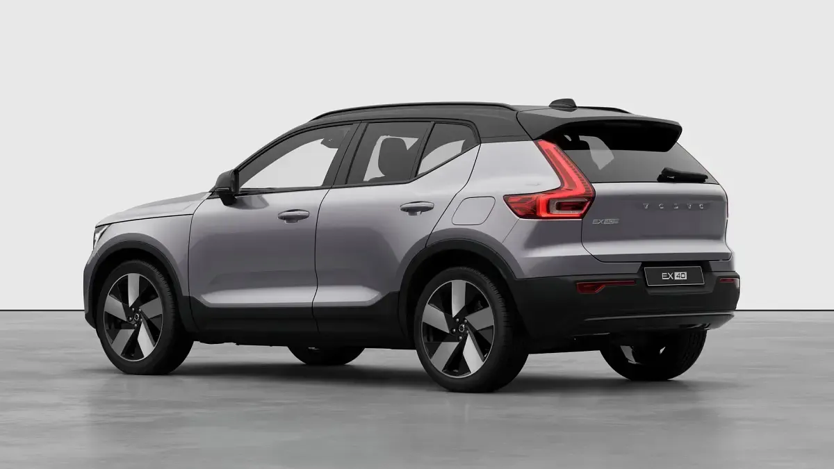 New Volvo EX40 Ultra 185 kW (252 HP) 2026 Aurora silver SUV