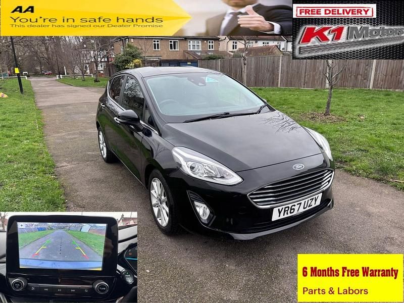Używany Ford Fiesta Titanium 2017 Czarny Hatchback