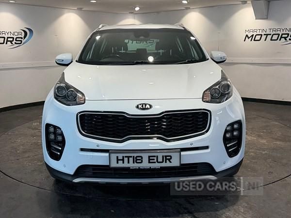Used Kia Sportage GT-Line 115 HP (84 kW) 2018 White SUV