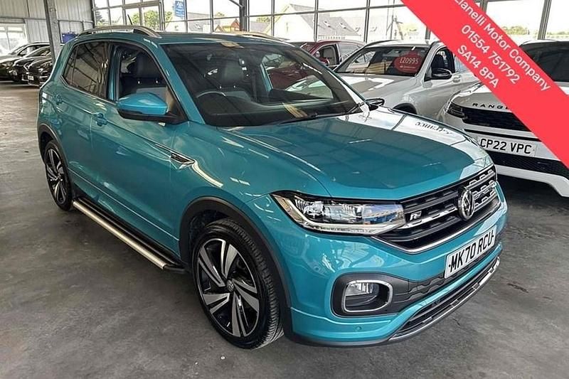 Blue Used 2020 VW T-Cross R-line SUV | £16,995 (Fair price) - Image 1/1