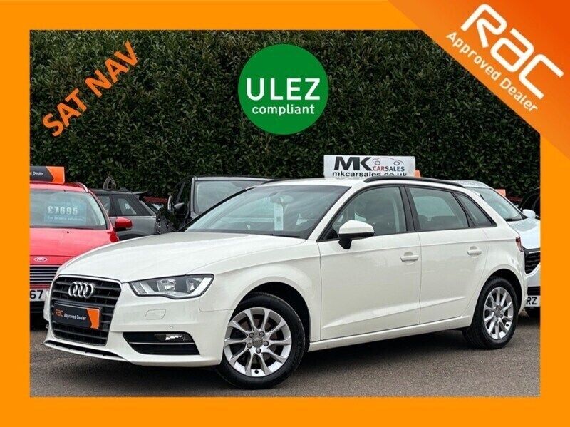 White Used 2014 Audi A3 Exclusive Hatchback | £7,495 (Good price) - Image 1/3