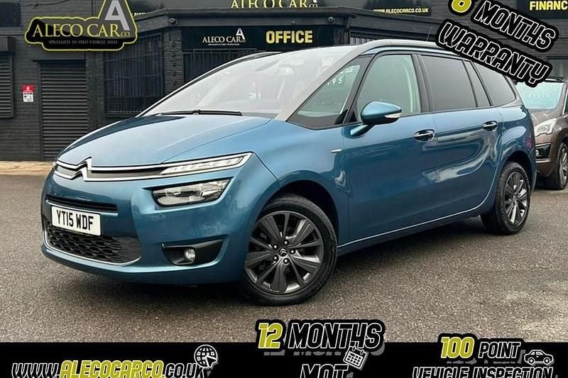 Blue Used 2015 Citroën Grand C4 Picasso Exclusive MPV | £7,495 (Fair price) - Image 1/1