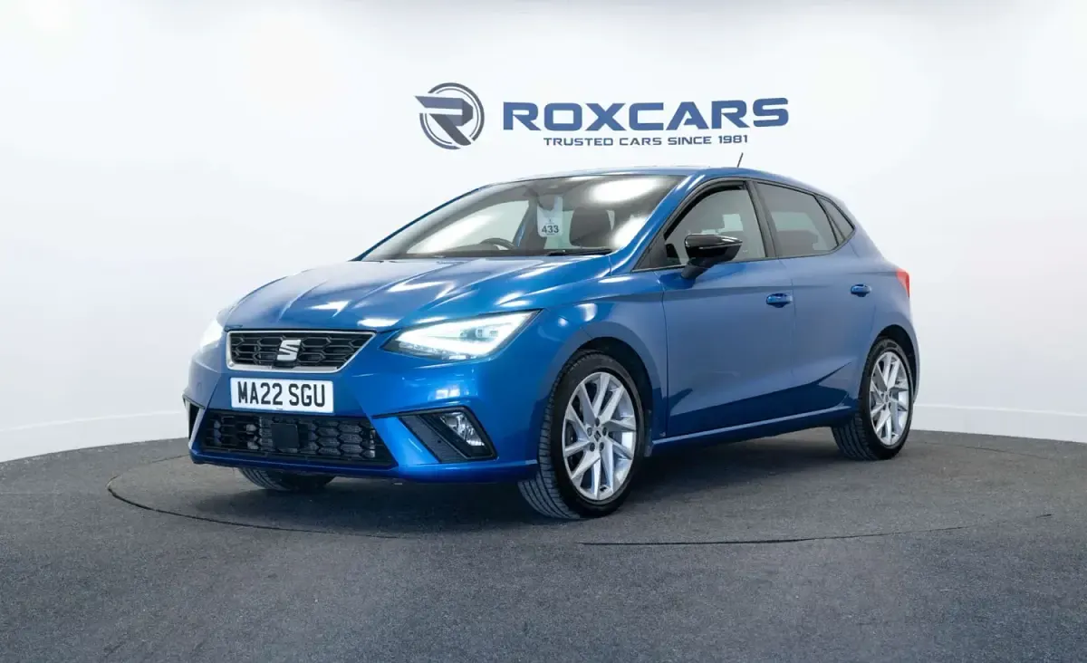 Second-hand Seat Ibiza FR 110 CP (80 kW) 2022 Albastru Hatchback