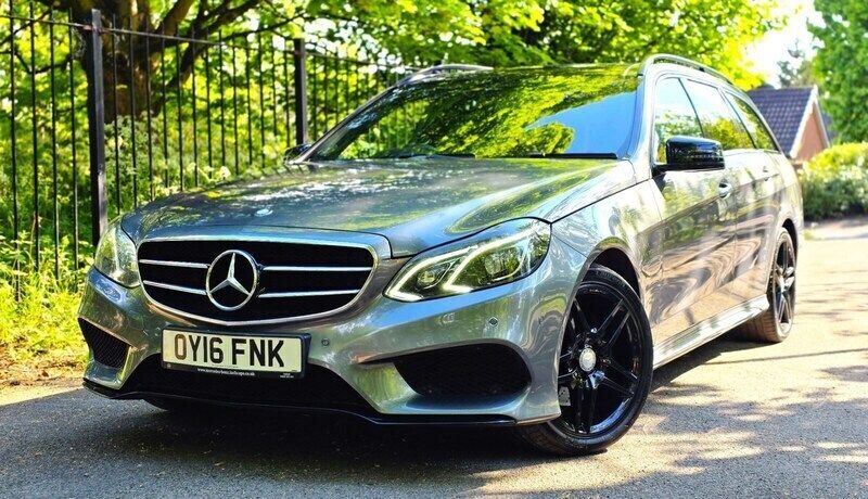 Grey Used 2016 Mercedes E220 Premium Estate | £10,990 (Expensive) - Image 1/4