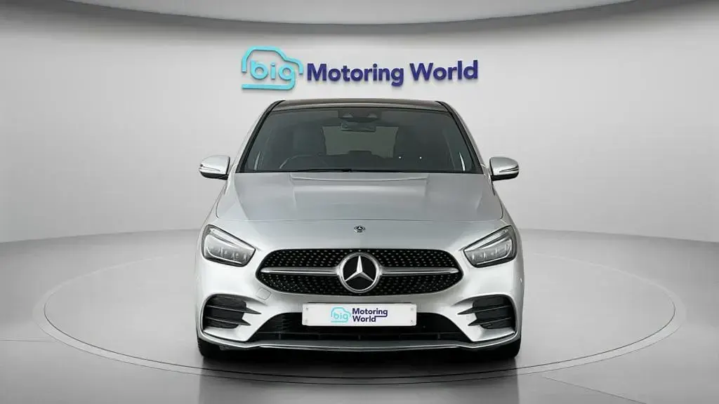 Used Mercedes B220 AMG line 190 HP (139 kW) 2019 Silver Hatchback