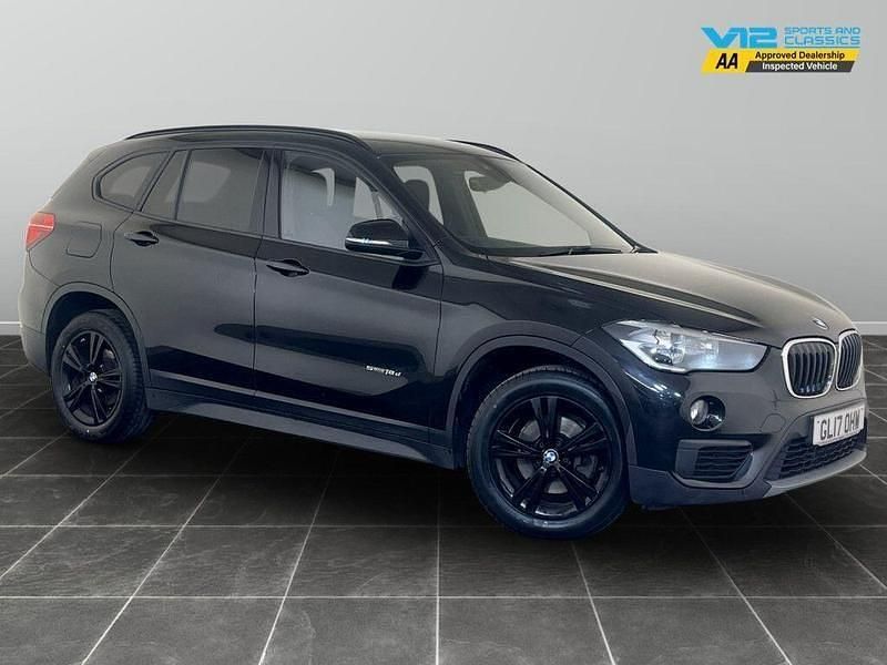 Black Used 2017 BMW X1 Comfort Edition SUV | £7,995 (Good price) - Image 1/2