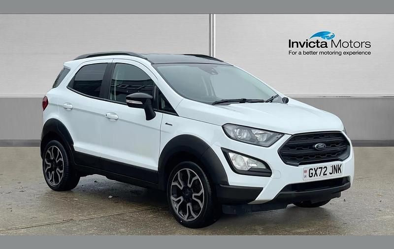 White Used 2022 Ford Ecosport Active SUV | £11,650 (Fair price) - Image 1/4