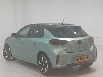 New Vauxhall Corsa-e 100 kW (136 HP) 2026 Exclusive gloss metallic  eucalyptus green Hatchback