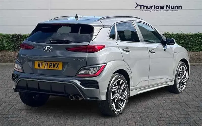 Used Hyundai Kona N Line 120 HP (88 kW) 2021 Grey SUV