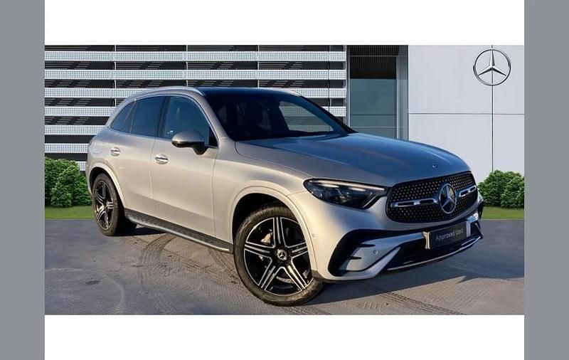 Silver Used 2025 Mercedes GLC300 AMG Line Premium SUV | £47,100 (Fair price) - Image 1/4