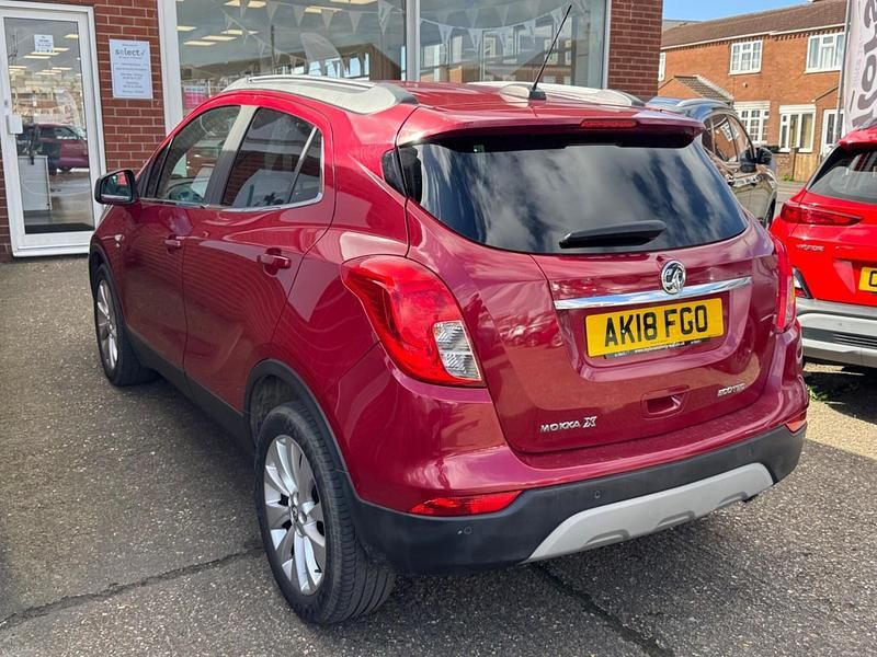 Used Vauxhall Mokka X Elite 140 HP (102 kW) 2018 Red SUV