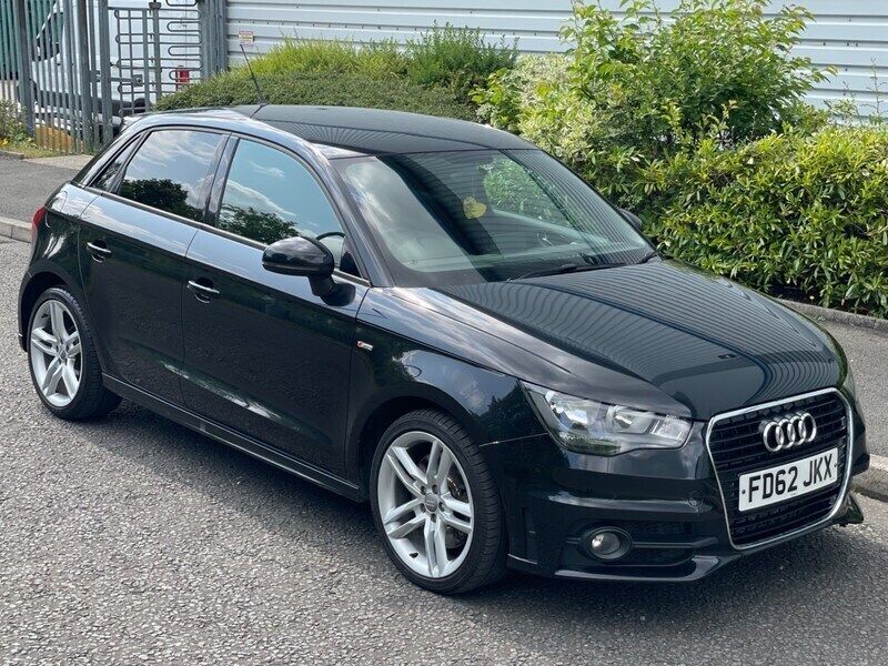 Black Used 2012 Audi A1 S-Line Hatchback | £4,795 (Good price) - Image 1/4