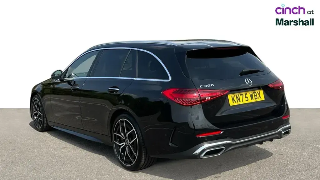 Used Mercedes C300 AMG Line Premium 258 HP (189 kW) 2025 Black Estate