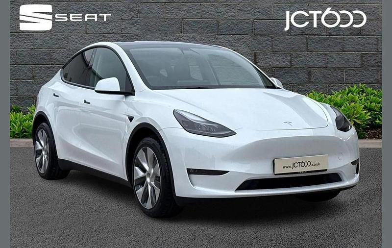 Used Tesla Model Y Long Range AWD 378 kW (514 HP) 2022 White SUV