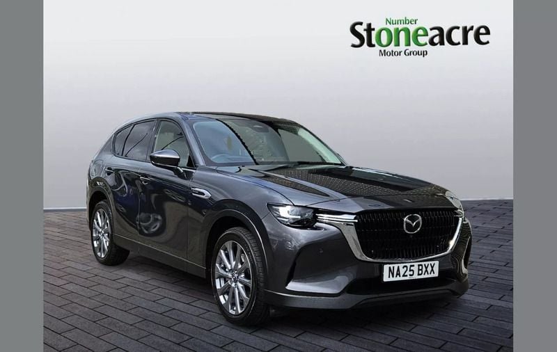 Grey New 2025 Mazda CX-60 Exclusive-Line SUV | £36,000 (Fair price) - Image 1/4