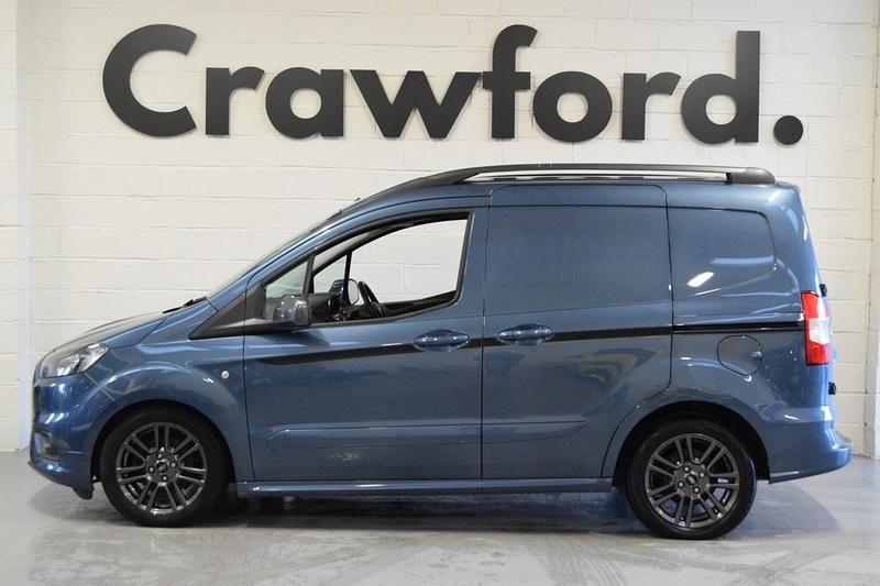 Used Ford Transit Sport 100 HP (73 kW) 2021 Blue Van