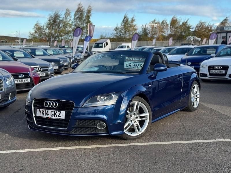 Blue Used 2014 Audi TT S-Line Cabriolet | £9,999 (Super price) - Image 1/1