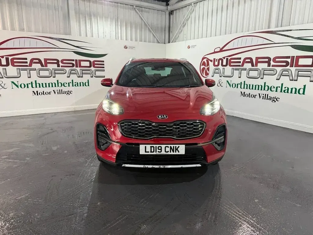 Used Kia Sportage GT-Line 134 HP (98 kW) 2019 Red SUV