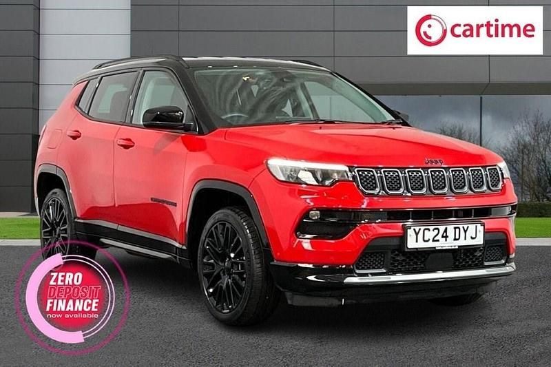 Red Used 2024 Jeep Compass SUV | £22,899 (A bit pricey) - Image 1/4