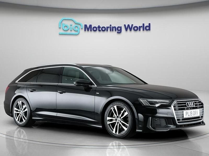 Black Used 2019 Audi A6 S-Line Estate | £20,074 (Fair price) - Image 1/4