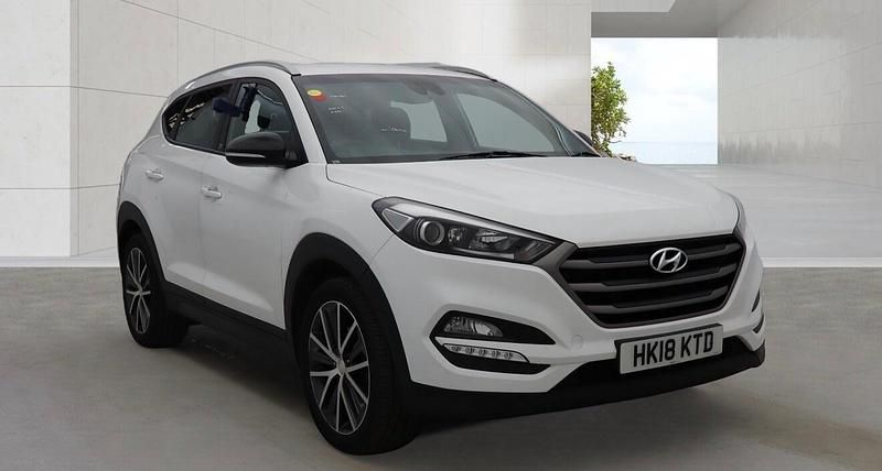 Usado Hyundai Tucson GO! 177 HP (130 kW) 2018 Branco SUV