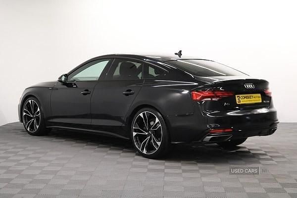 Used Audi A5 S-Line 2022 Black Coupe