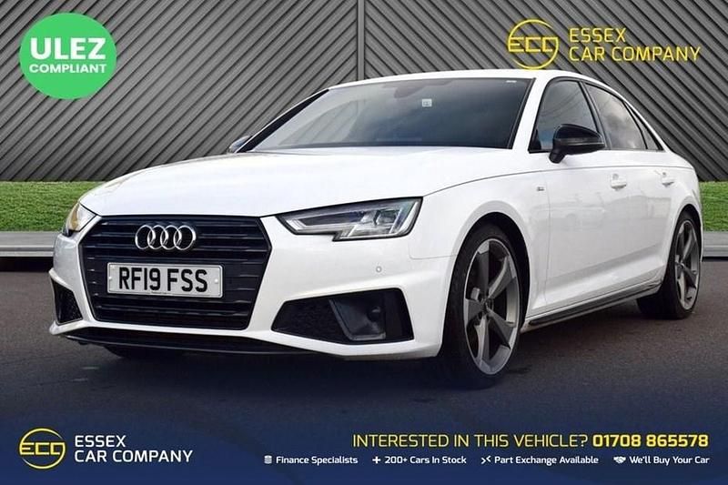 White Used 2019 Audi A4 Black Edition Sedan | £15,995 (Fair price) - Image 1/1