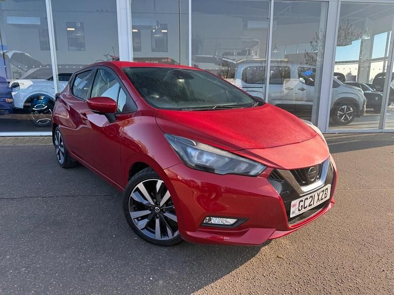 Used Nissan Micra S 91 HP (66 kW) 2021 Red Hatchback