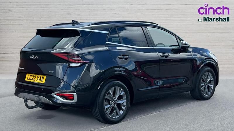 Used Kia Sportage GT-Line 226 HP (166 kW) 2022 Black SUV